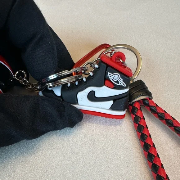 Brand New NBA Basketball and Sneakers Keychain - Picture 4 of 7